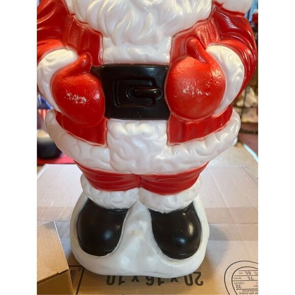 Vintage Grand Venture Santa Claus Blow Mold 18" Christmas Decor Retro Xmas 1999 - Picture 3 of 15